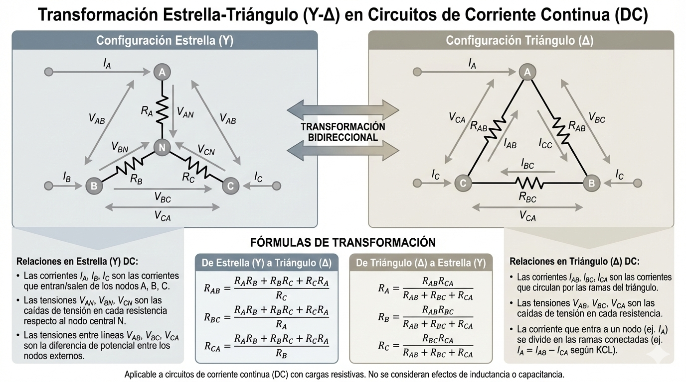 simplificacion estrella triangulo