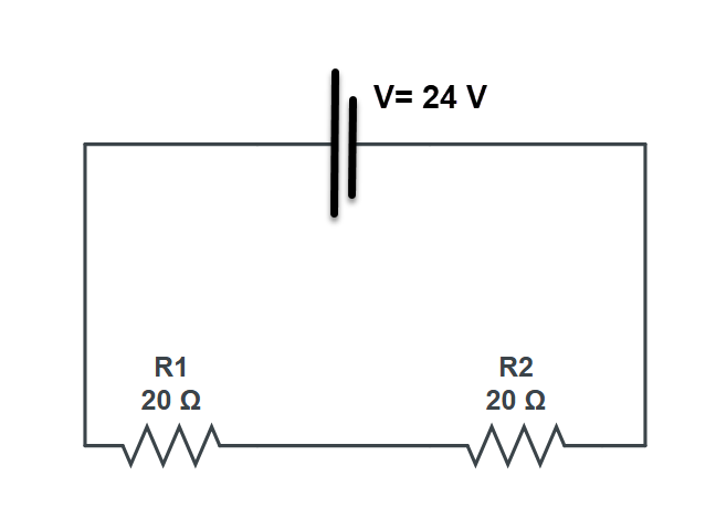 circuito 2 resistencias en serie