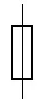 Símbolo de un fusible